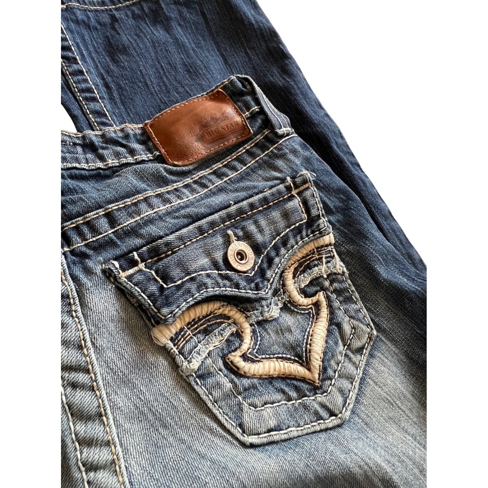 Big Star Blue Bootcut Jeans size 27L - Picture 3 of 6